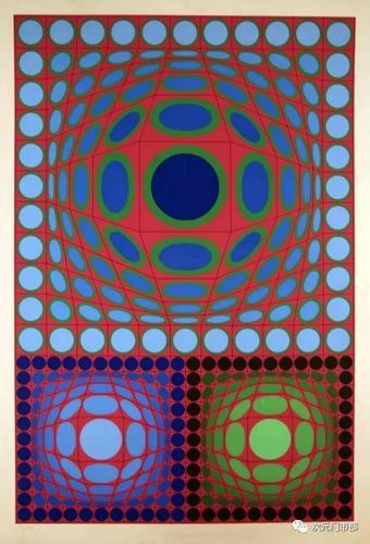 op art famous artworks,Op Art Famous Artworks: A Dazzling Journey Through Visual Illusions